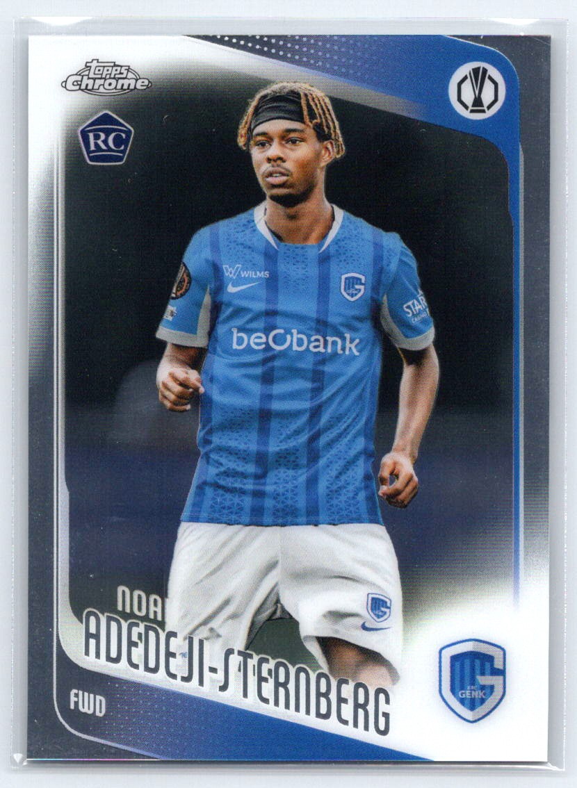 2025-26 Topps Chrome UEFA Club Competitions #122 Noah Adedeji-Sternberg