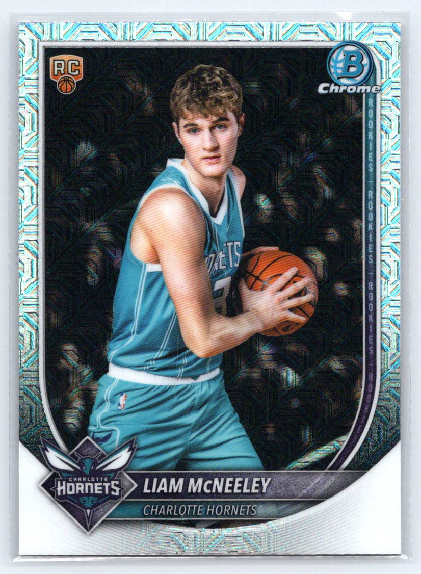 2025-26 Bowman #BCV-29 Liam McNeeley Chrome Mojo Refractors