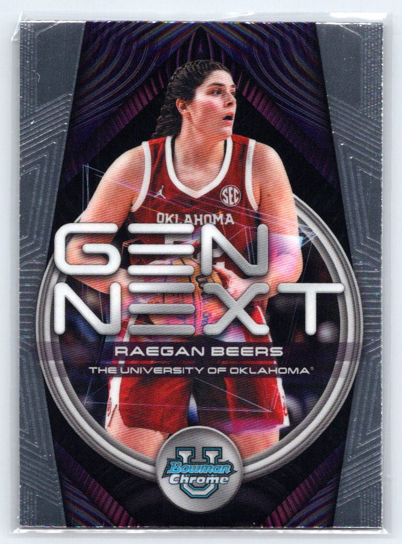 2025-26 Bowman #GN-7 Raegan Beers Gen Next
