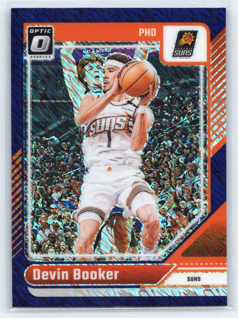2024-25 Donruss Optic #11 Devin Booker Purple Shimmer
