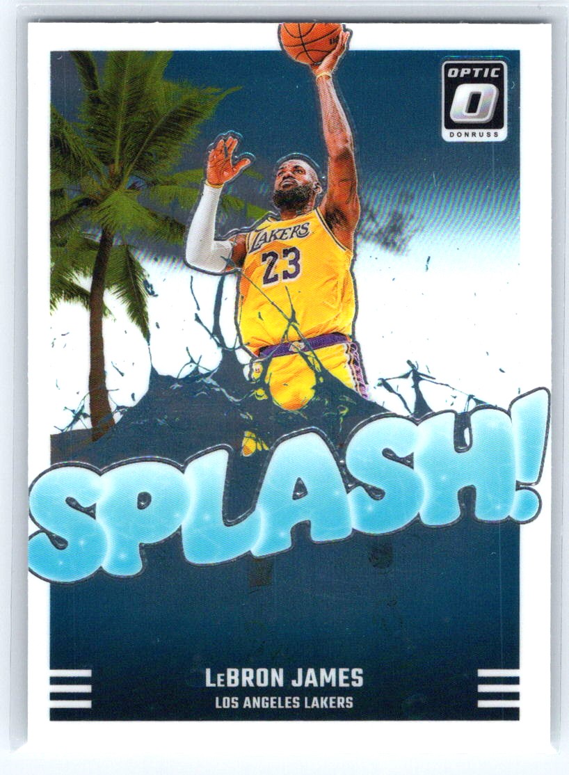 2024-25 Donruss Optic #5 LeBron James Splash!