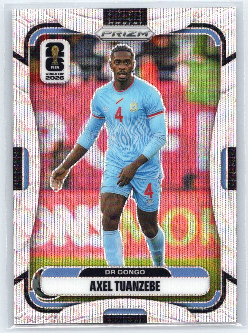 2026 Panini Prizm FIFA World Cup #466 Axel Tuanzebe Wave