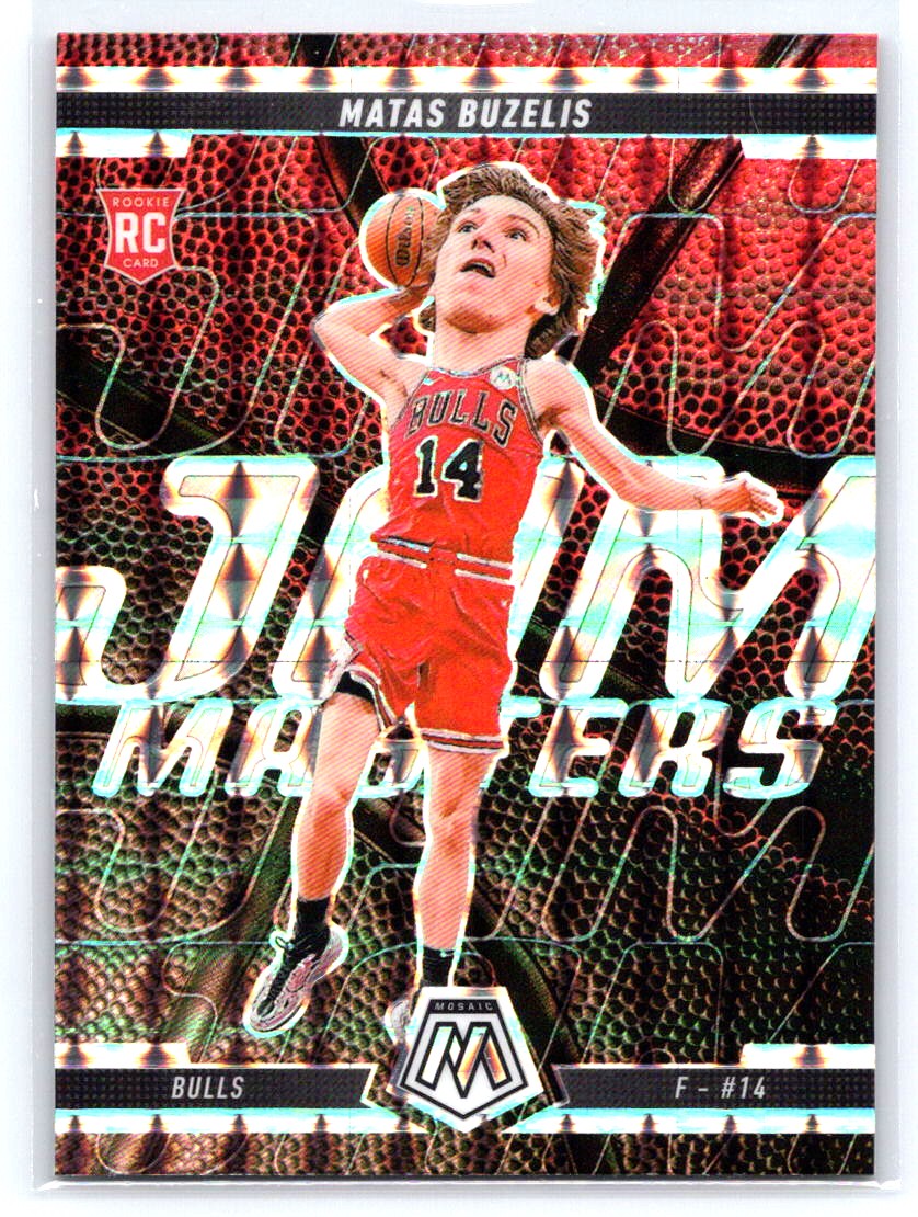 2024-25 Panini Mosaic #17 Matas Buzelis Jam Masters Mosaic