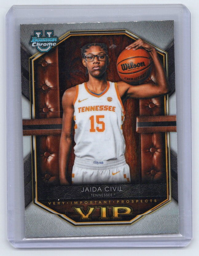 2025-26 Bowman #VIP-16 Jaida Civil Very Important Prospects