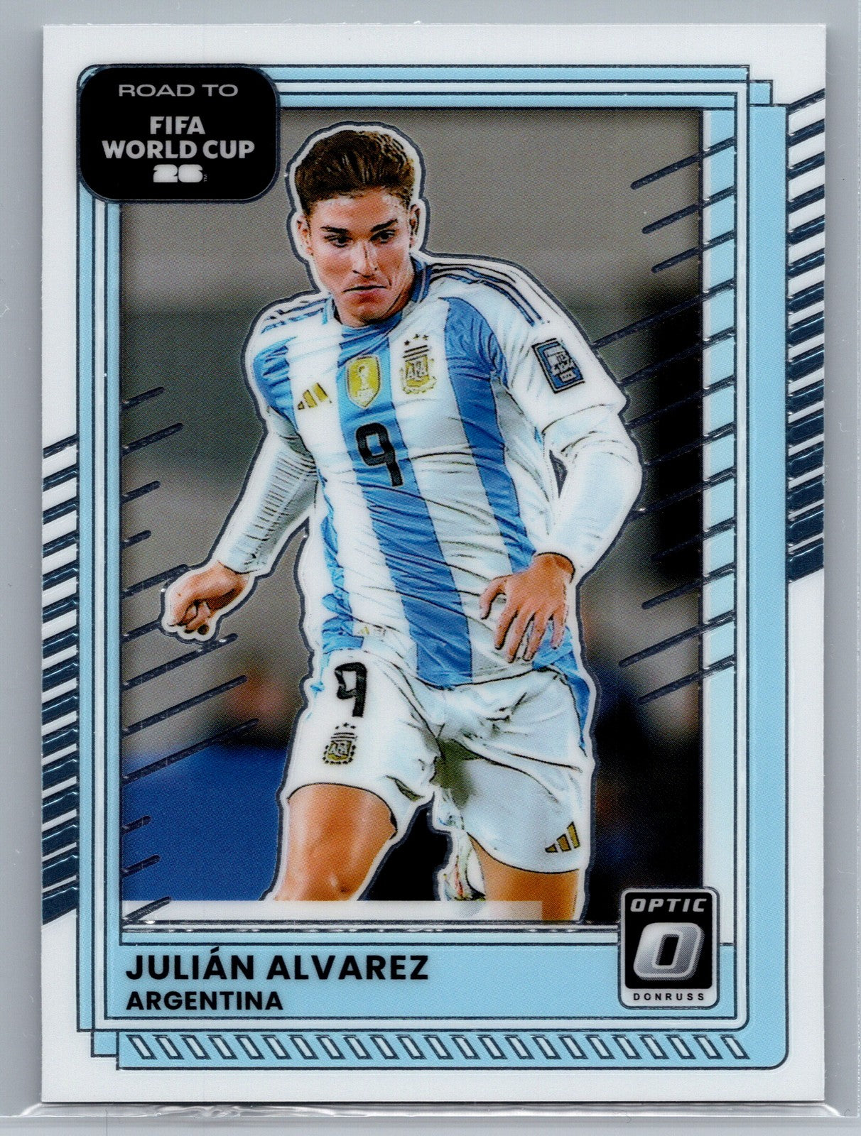 2025-26 Donruss Road to FIFA World Cup #157 Julian Alvarez Optic
