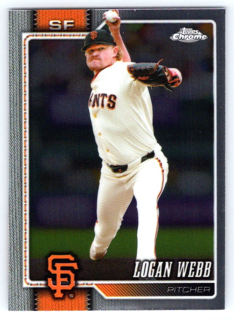 2026 Topps Chrome #238 Logan Webb