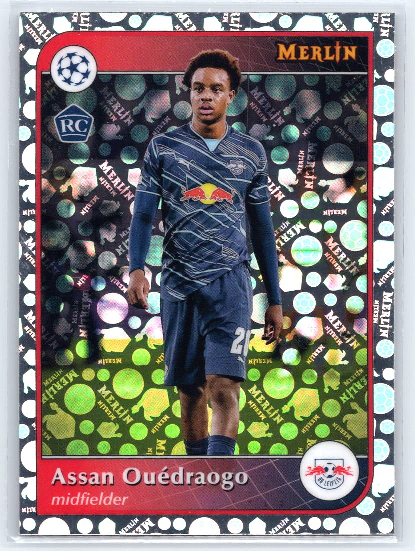 2024-25 Merlin UEFA #70 Assan Ouédraogo Vintage Merlin Refractor