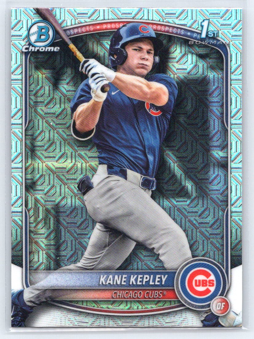 2025 Bowman Draft #BDC-200 Kane Kepley Chrome Mojo Refractor