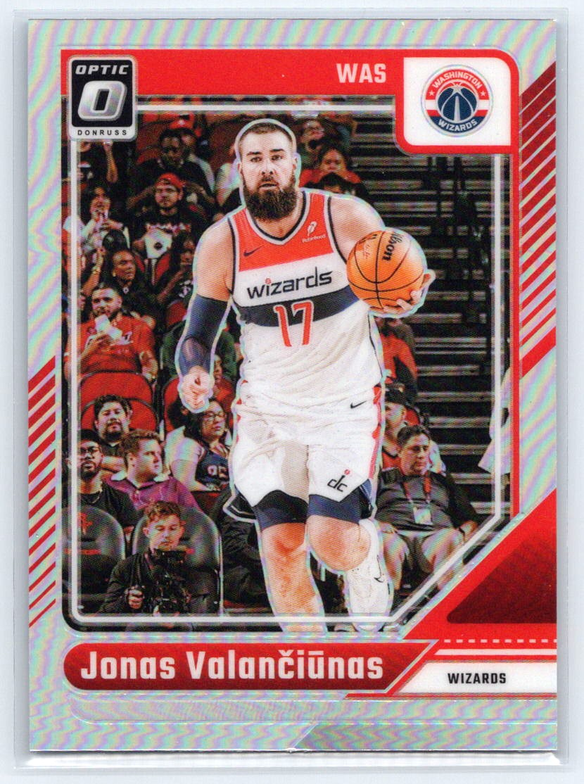 2024-25 Donruss Optic #21 Jonas Valanciunas Holo