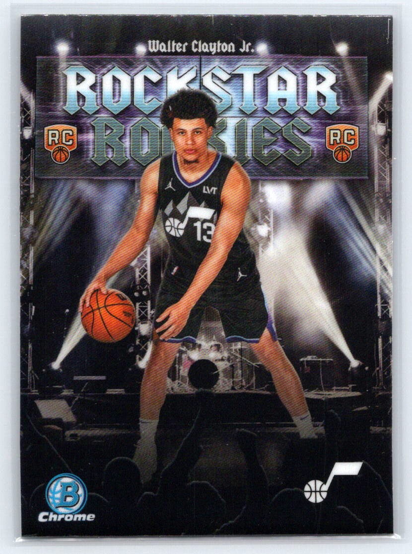 2025-26 Bowman #RR-18 Walter Clayton Jr. Rockstar Rookies