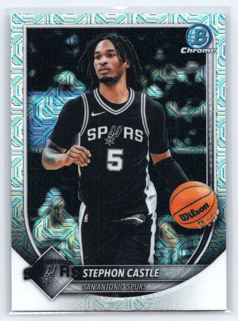 2025-26 Bowman #BCV-145 Stephon Castle Chrome Mojo Refractors