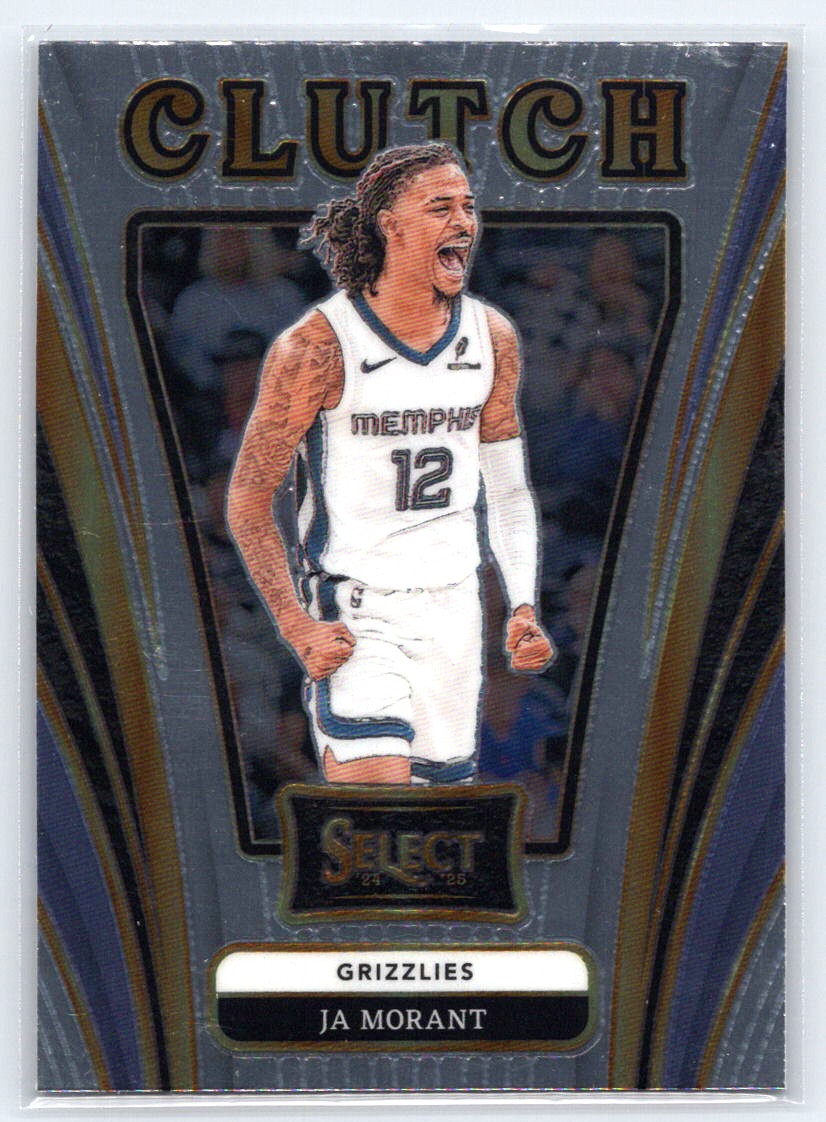2024-25 Panini Select #17 Ja Morant Clutch