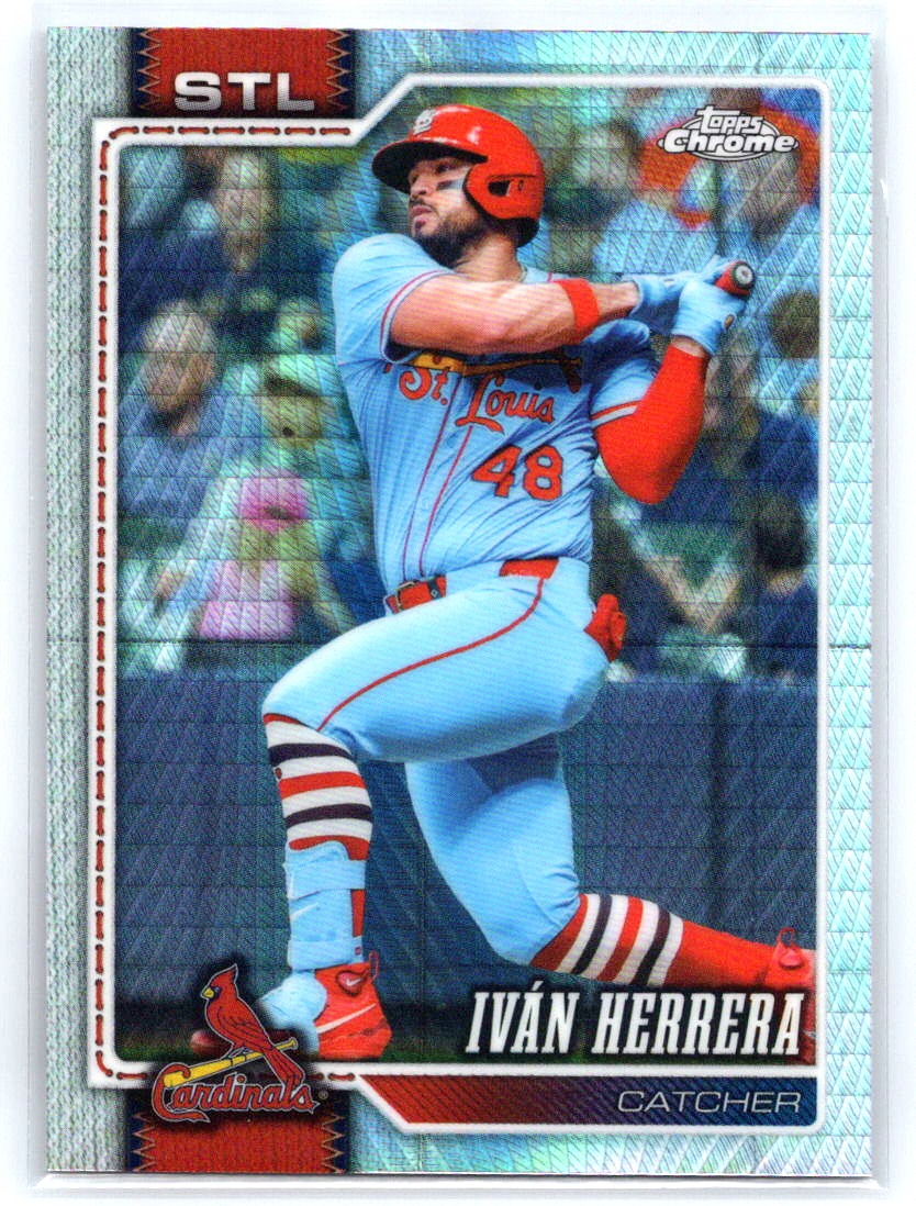2026 Topps Chrome #82 Iván Herrera Prism Refractor