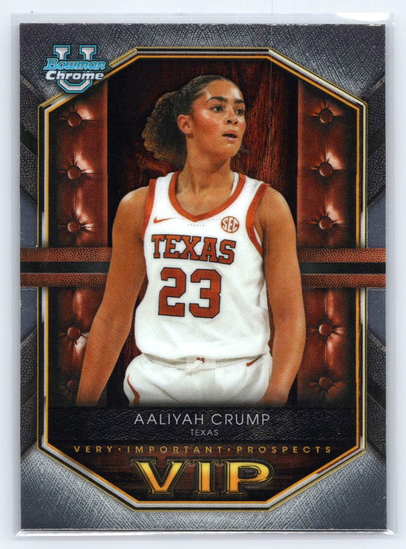 2025-26 Bowman #VIP-12 Aaliyah Crump Very Important Prospects