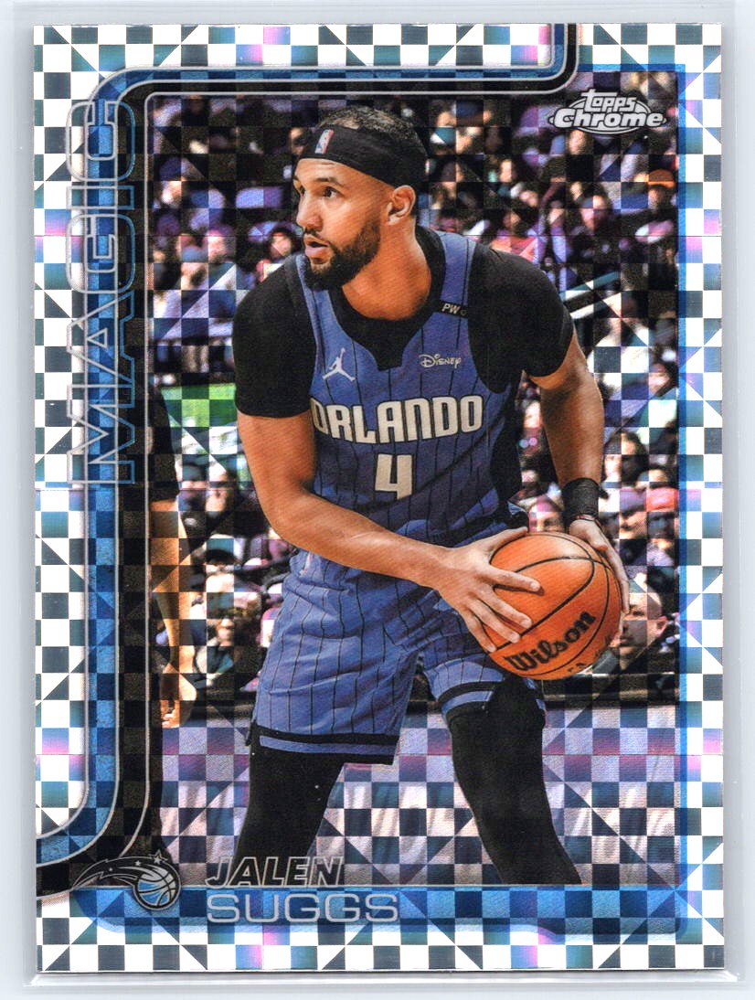 2025-26 Topps Chrome #115 Jalen Suggs X-Fractor