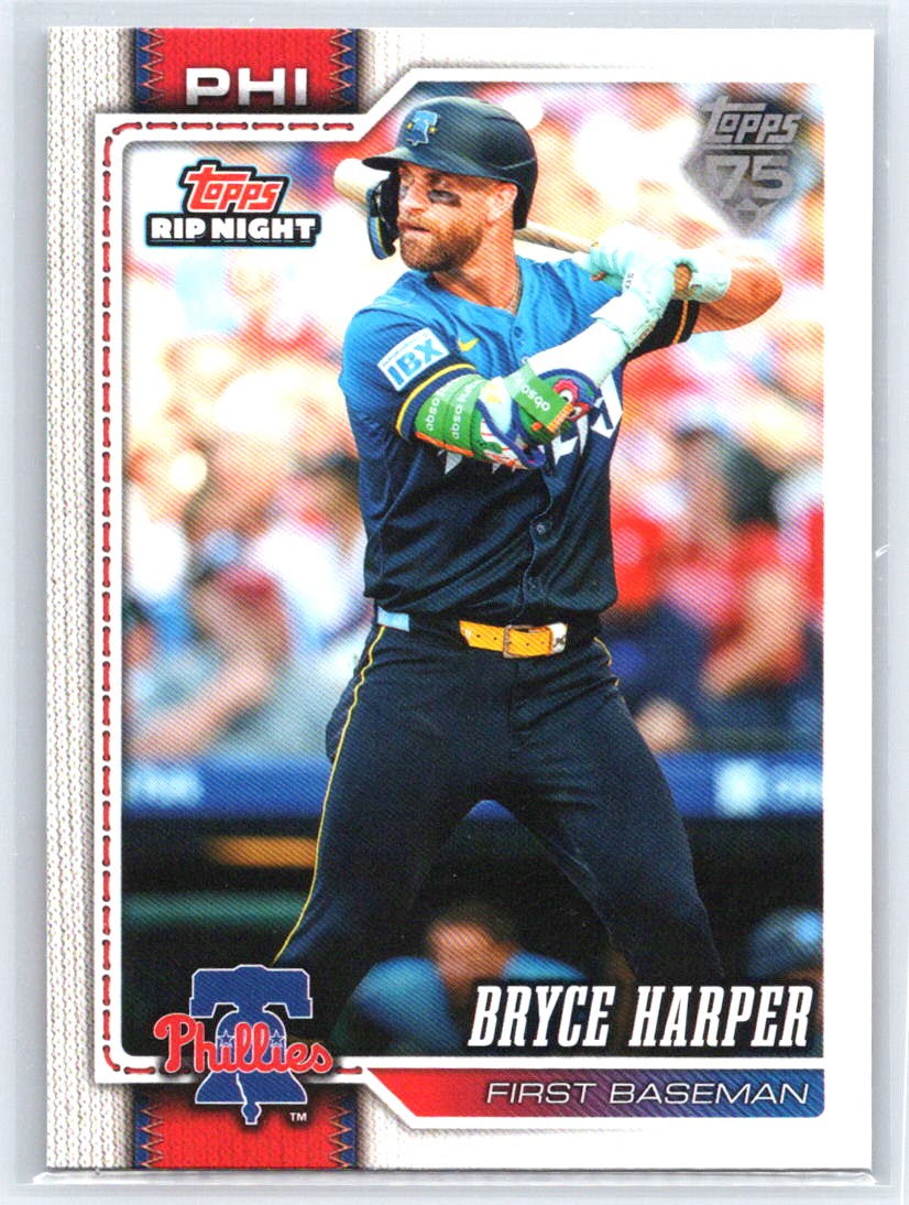 2026 Topps Rip Night #BB6 Bryce Harper