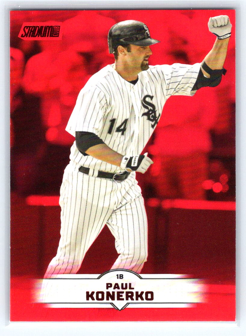 2025 Stadium Club #53 Paul Konerko Red Foil