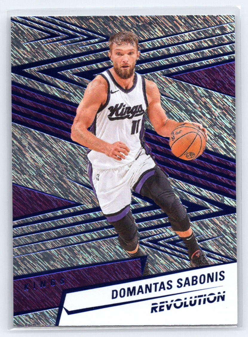 2024-25 Panini Revolution #49 Domantas Sabonis Blue Storm