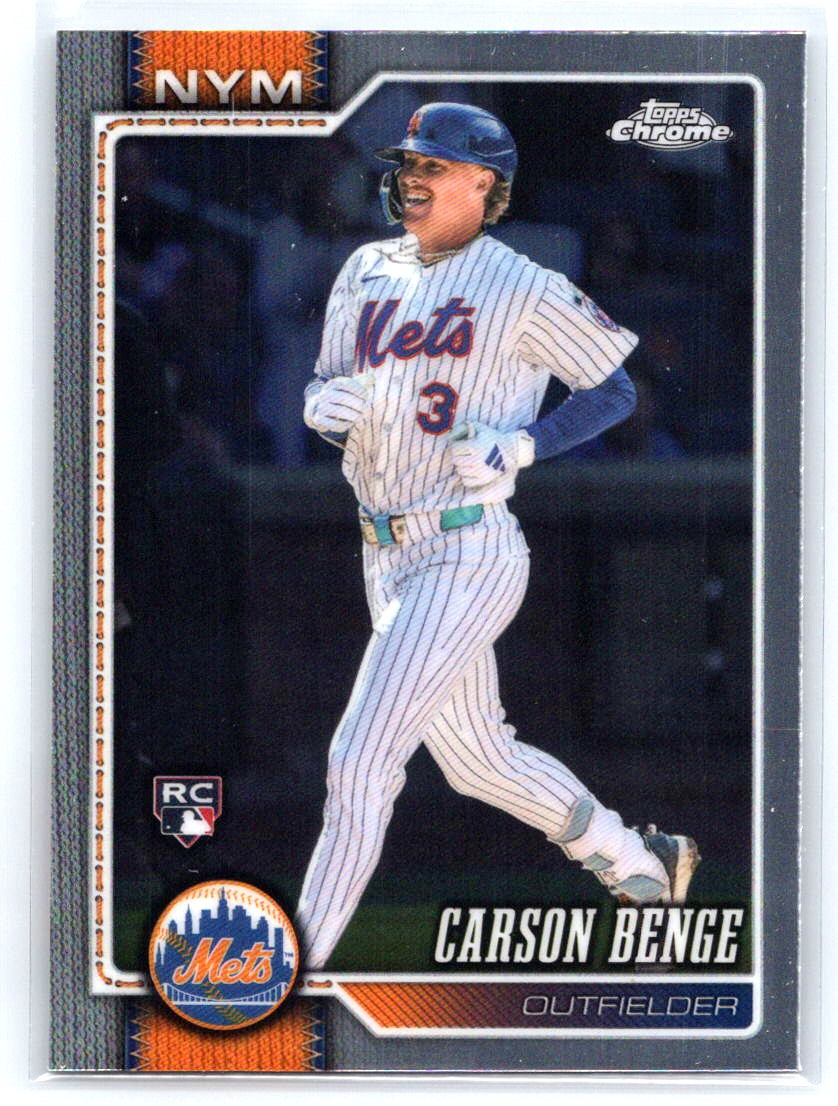 2026 Topps Chrome #87 Carson Benge