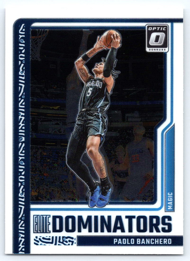 2023-24 Donruss Optic #22 Paolo Banchero Elite Dominators