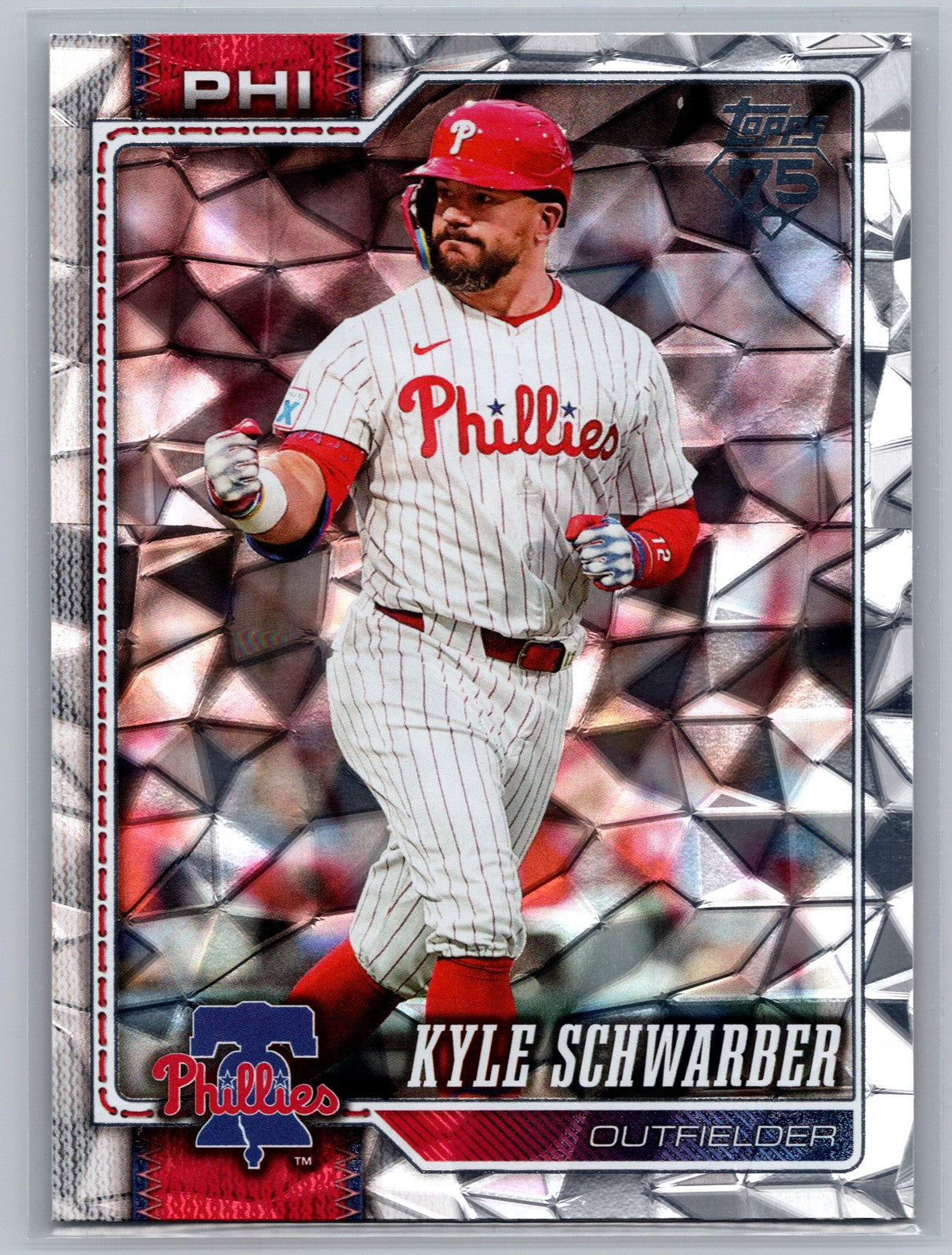 2026 Topps #650 Kyle Schwarber Diamante Foil