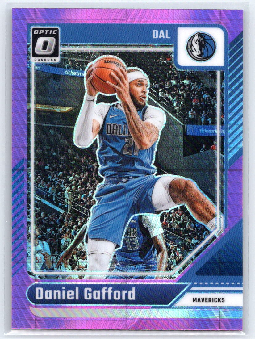 2024-25 Donruss Optic #160 Daniel Gafford Hyper Pink
