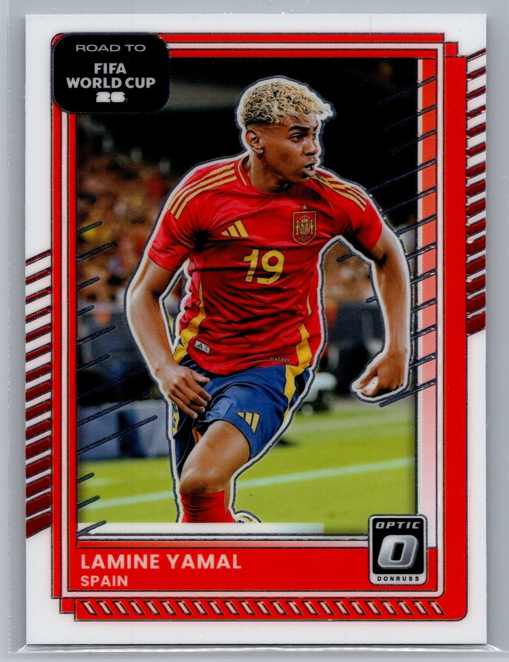2025-26 Donruss Road to FIFA World Cup #10 Lamine Yamal Optic