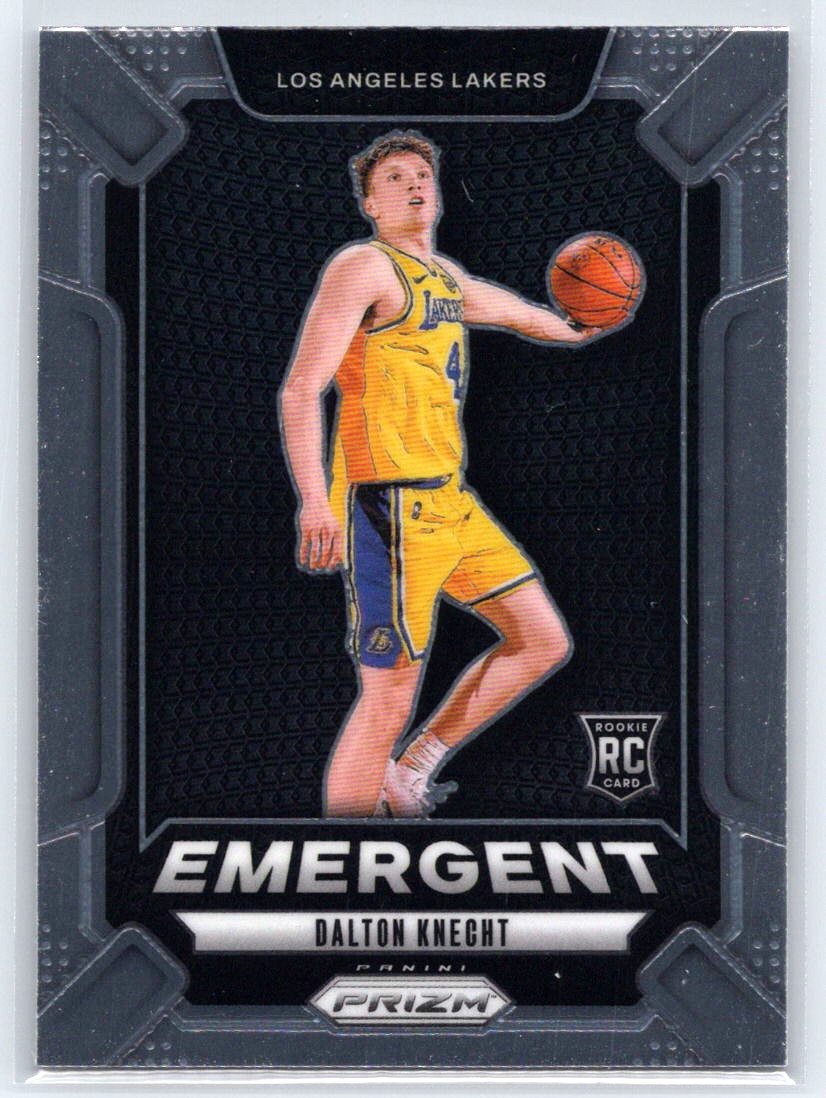 2024-25 Panini Prizm #10 Dalton Knecht Emergent