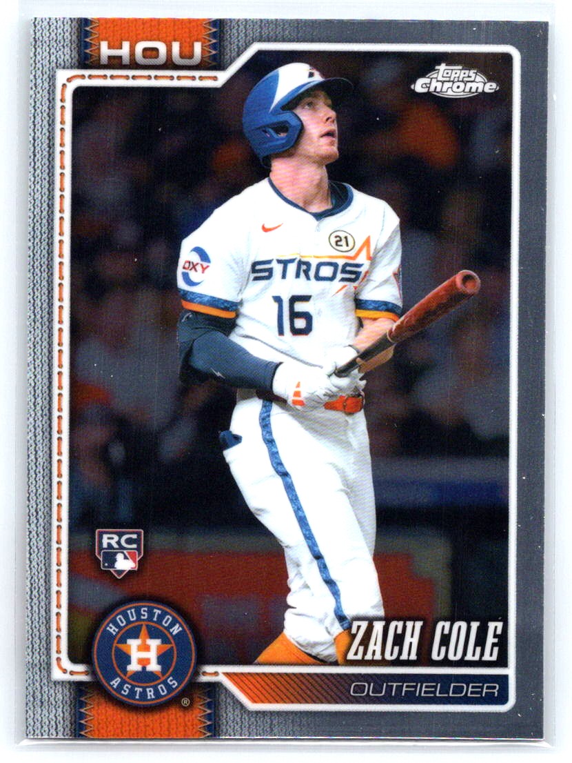 2026 Topps Chrome #107 Zach Cole