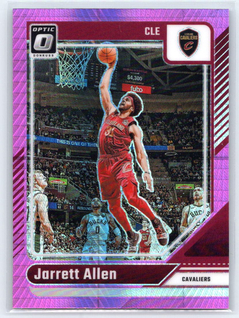 2024-25 Donruss Optic #144 Jarrett Allen Hyper Pink