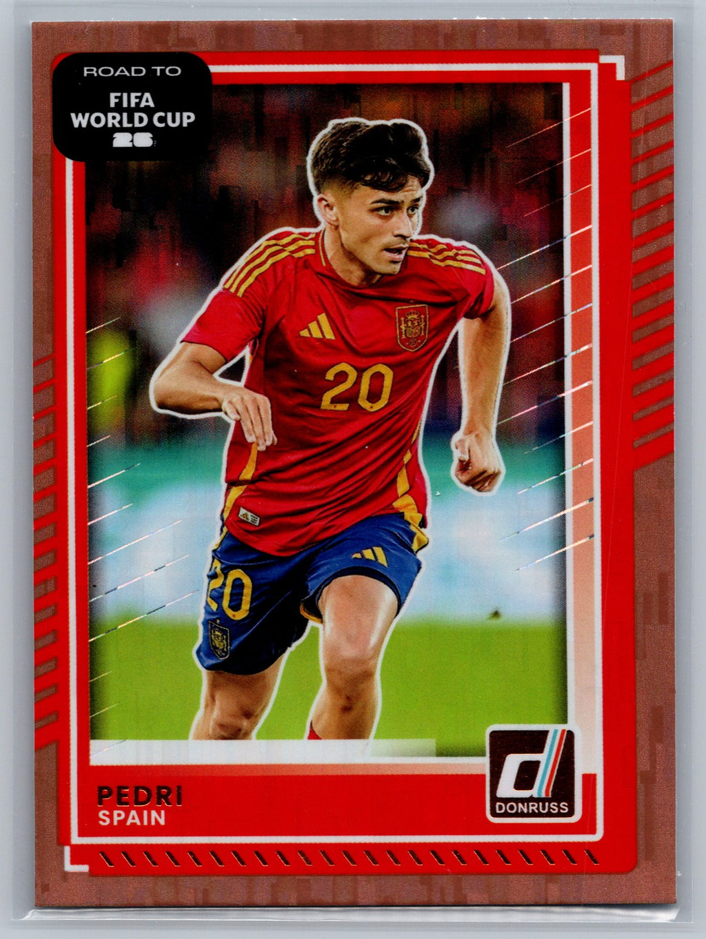 2025-26 Donruss Road to FIFA World Cup #11 Pedri Bronze