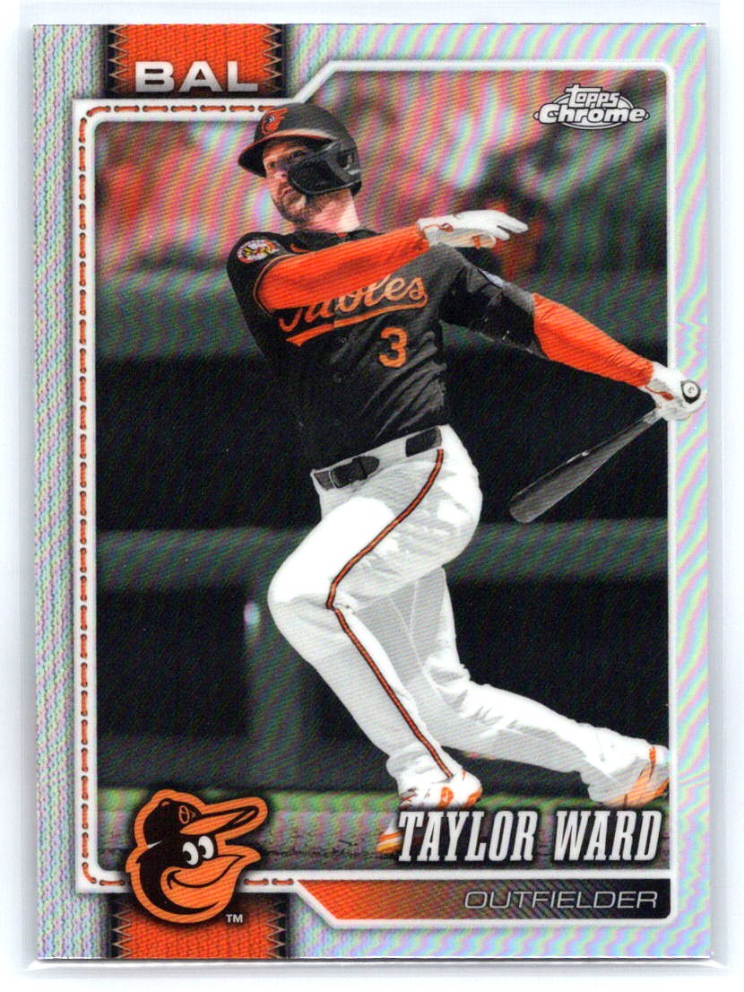 2026 Topps Chrome #120 Taylor Ward Refractors