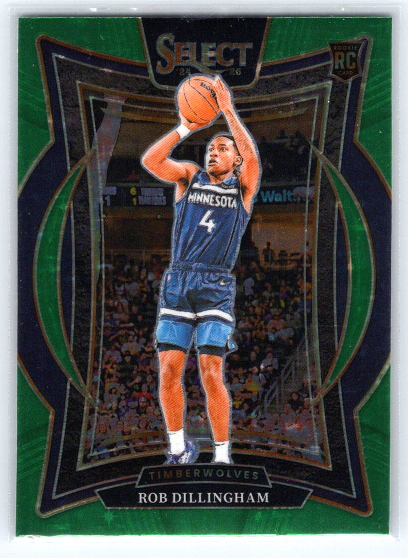 2024-25 Panini Select #84 Rob Dillingham Green Stars Prizm