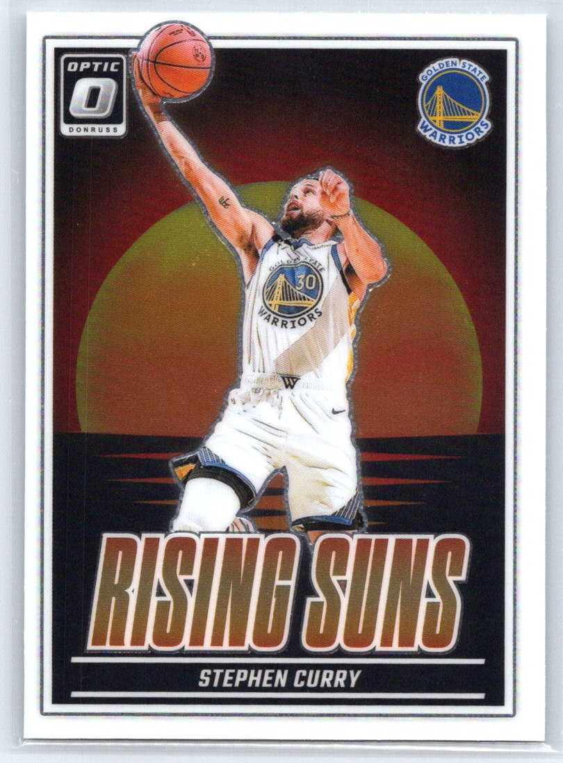 2024-25 Donruss Optic #18 Stephen Curry Rising Suns