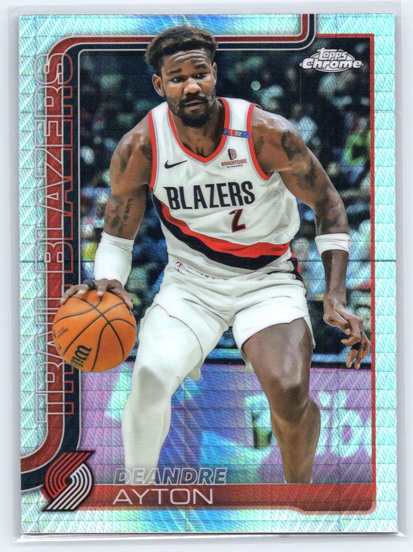 2025-26 Topps Chrome #168 Deandre Ayton Prism Refractor