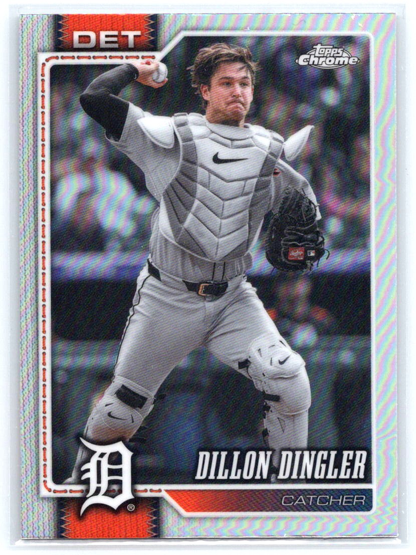 2026 Topps Chrome #18 Dillon Dingler Refractors