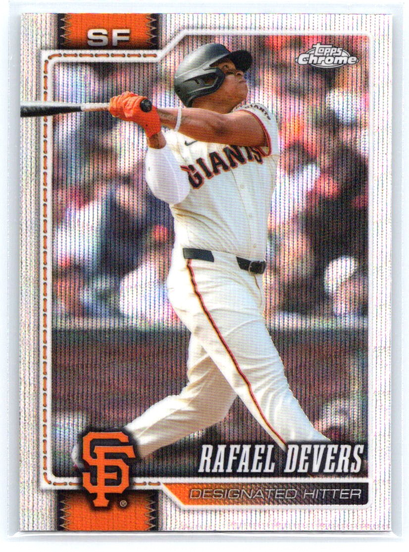2026 Topps Chrome #183 Rafael Devers Refractors