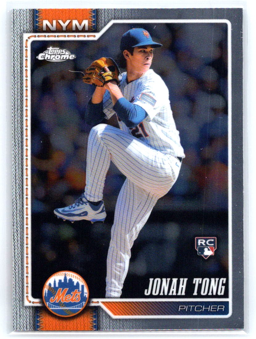 2026 Topps Chrome #269 Jonah Tong