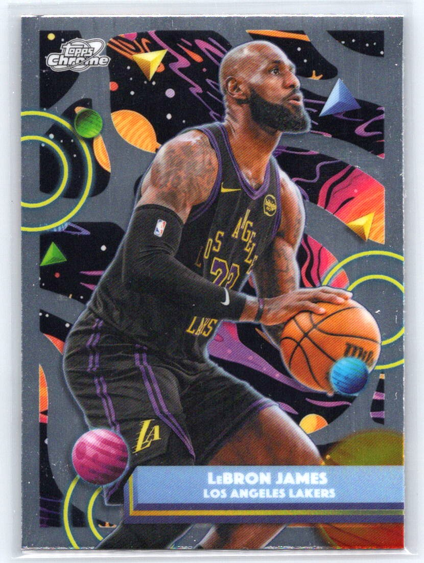 2025-26 Topps Chrome Cosmic #157 Lebron James