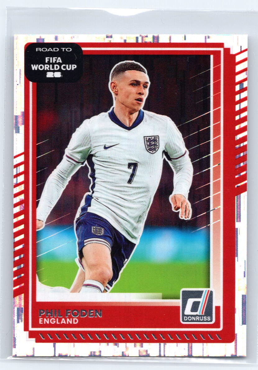 2025-26 Donruss Road to FIFA World Cup #69 Phil Foden Silver