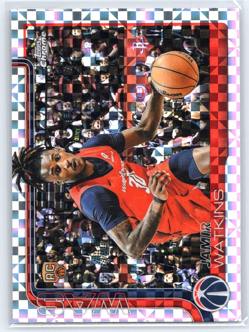2025-26 Topps Chrome #294 Jamir Watkins X-Fractor