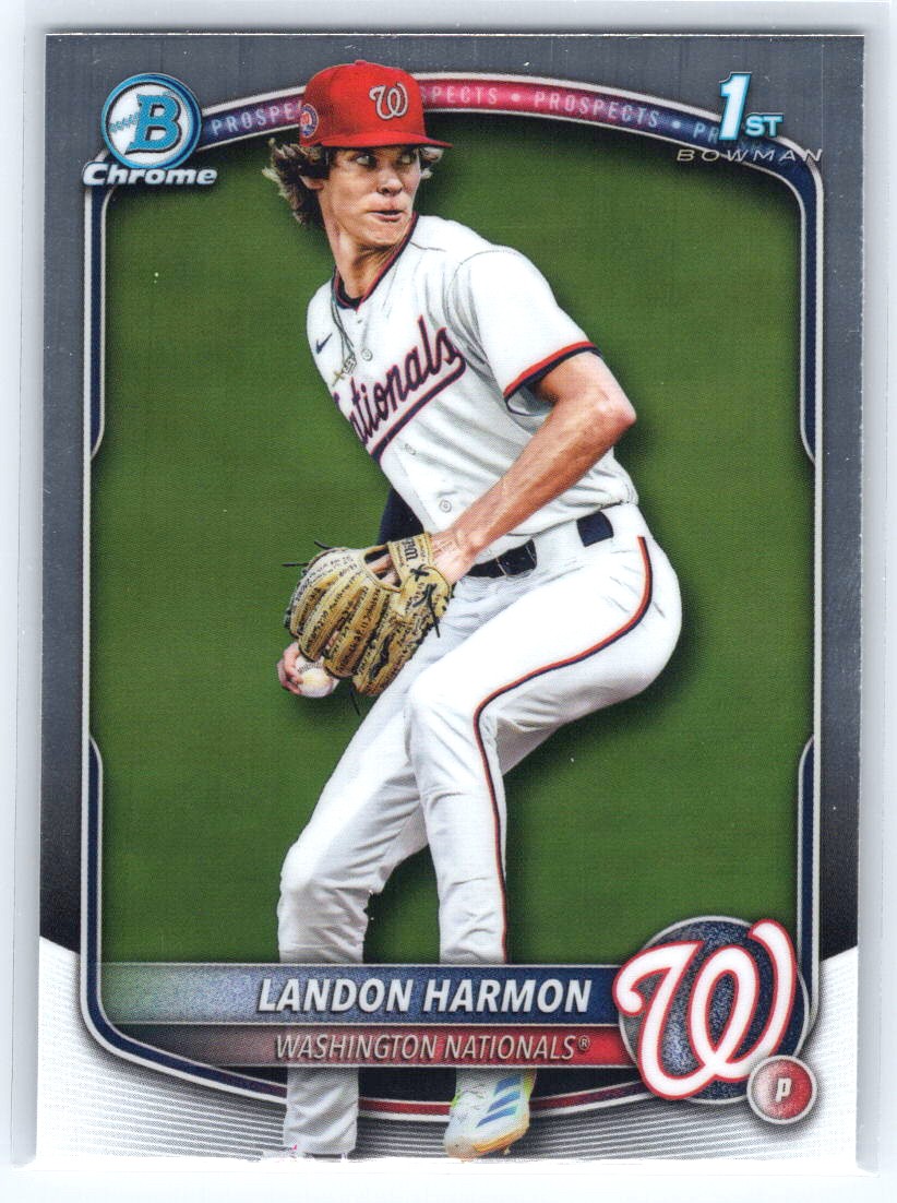 2025 Bowman Draft #BDC-44 Landon Harmon Chrome