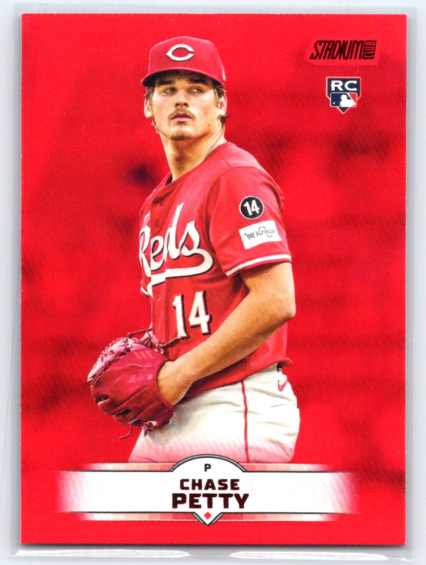 2025 Stadium Club #59 Chase Petty Red Foil