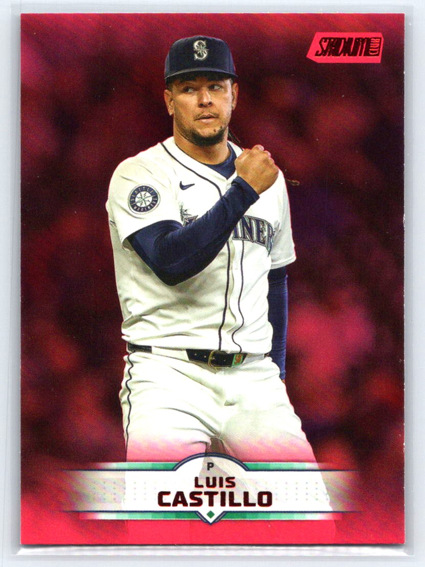 2025 Stadium Club #147 Luis Castillo Red Foil