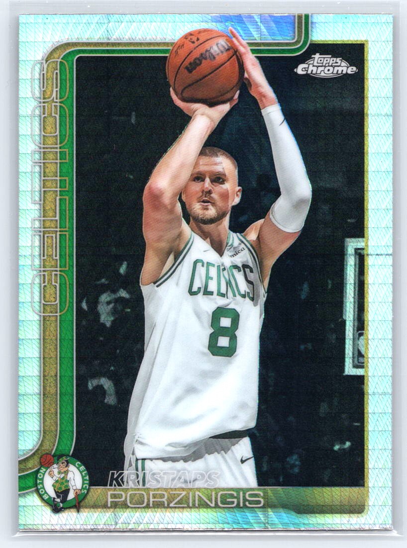2025-26 Topps Chrome #41 Kristaps Porzingis Prism Refractor