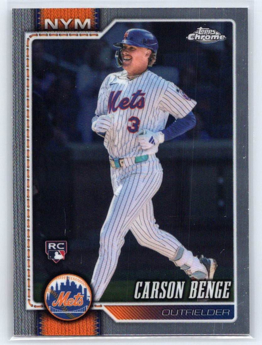 2026 Topps Chrome #87 Carson Benge