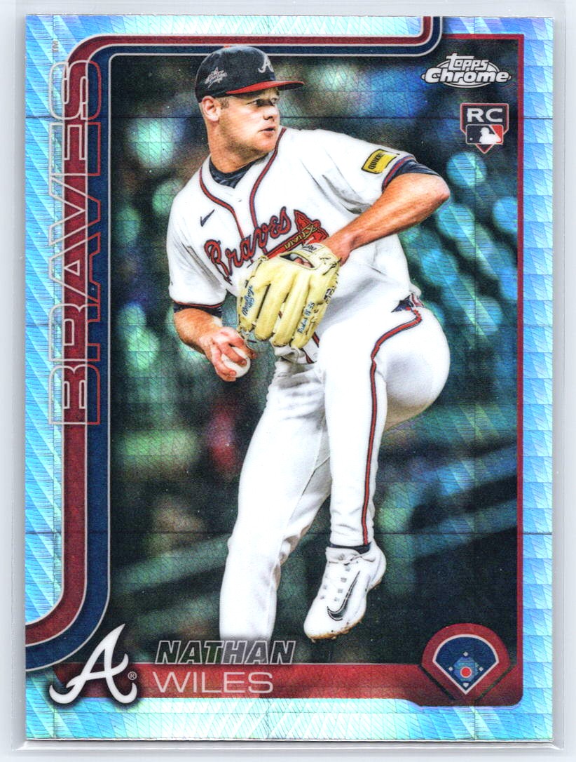 2025 Topps Chrome Update #USC172 Nathan Wiles Prism Refractors