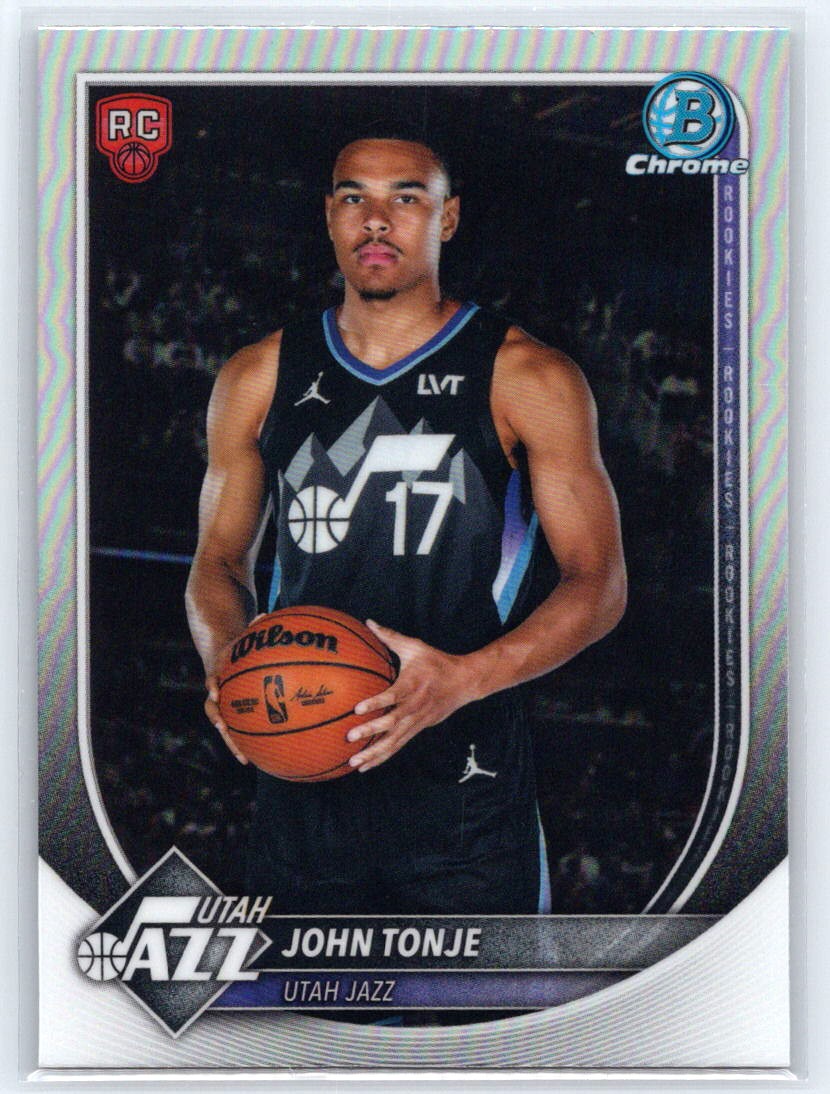 2025-26 Bowman #49 John Tonje Red Rookie