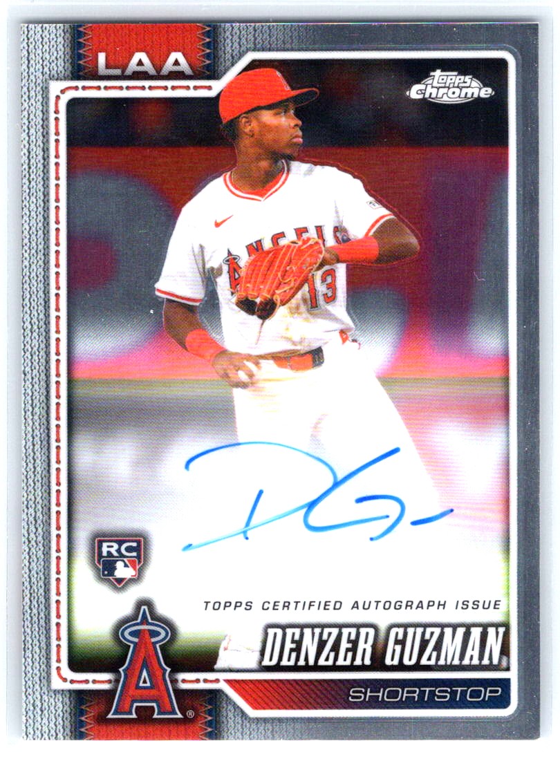 2026 Topps Chrome #RA-DG Denzer Guzman Rookie Autographs