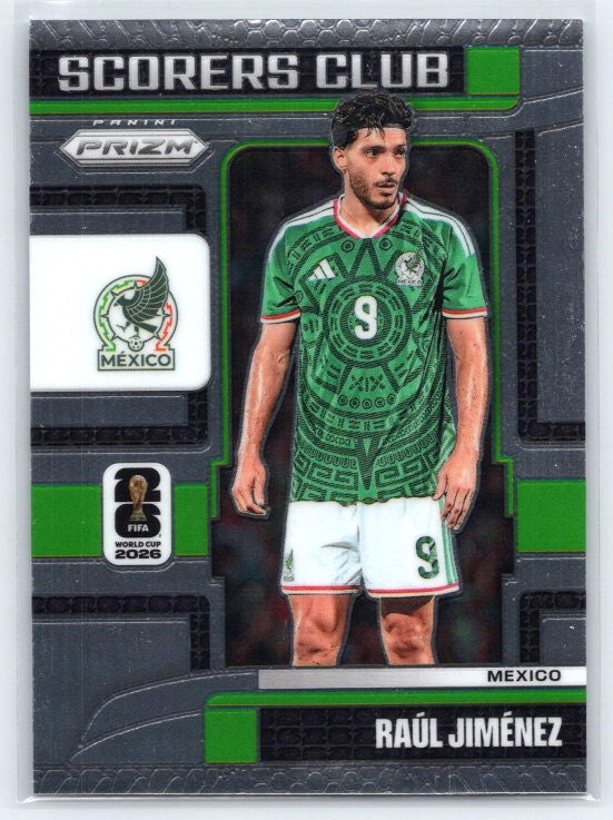 2026 Panini Prizm FIFA World Cup #17 Raul Jimenez Scorers Club